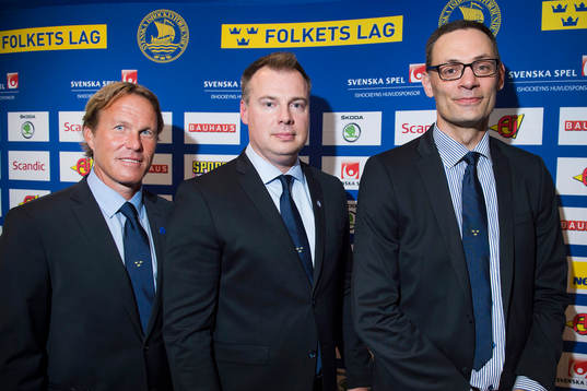 Johan Garpenlöv, Rikard Grönborg och Peter Popovic