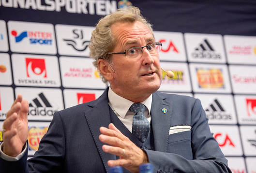 Sveriges förbundskapten Erik Hamrén