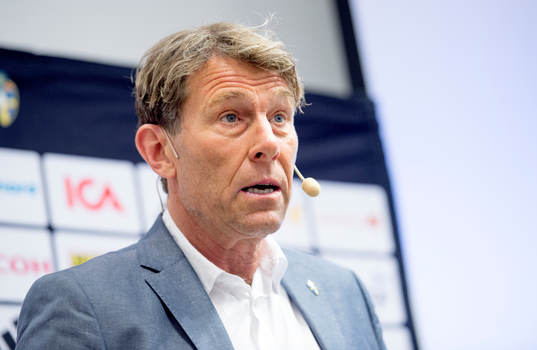 Sveriges förbundskapten Håkan Ericson