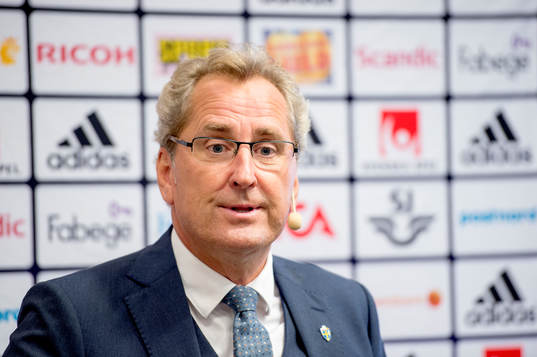 Sveriges förbundskapten Erik Hamrén