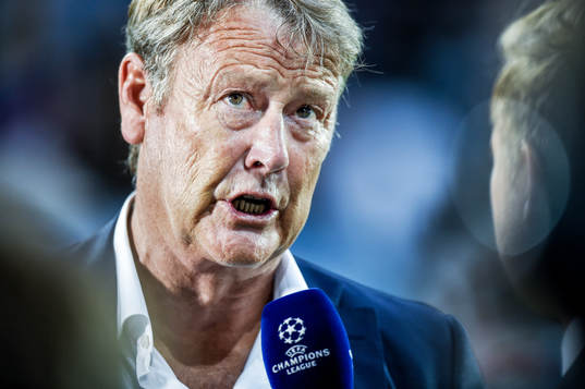 Malmö FFs tränare Åge Hareide före fotbollsmatchen