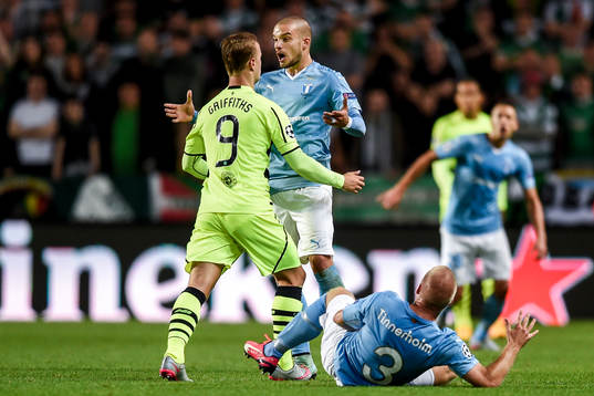 Malmö FFs Vladimir Rodic irriterad på Celtics Leigh