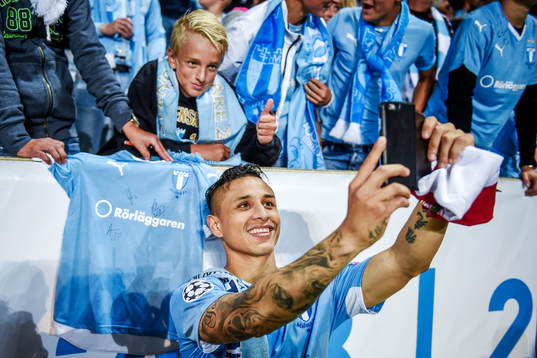 Malmö FFs Yoshimar Yotún