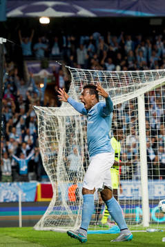 Malmö FFs Felipe Carvalho jublar