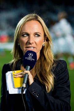 Viasats reporter Frida Nordstrand