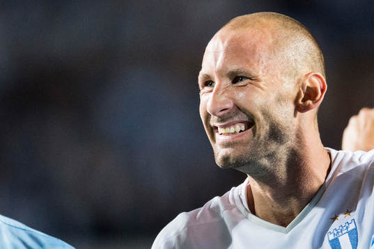 Malmö FFs målvakt Johan Wiland