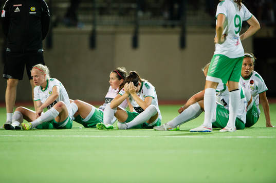 Hammarbys spelare deppar
