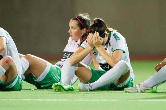Hammarbys spelare deppar