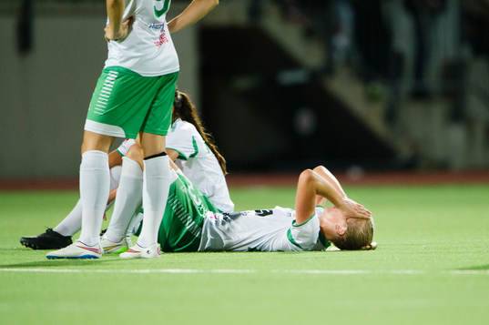 Hammarbys spelare deppar