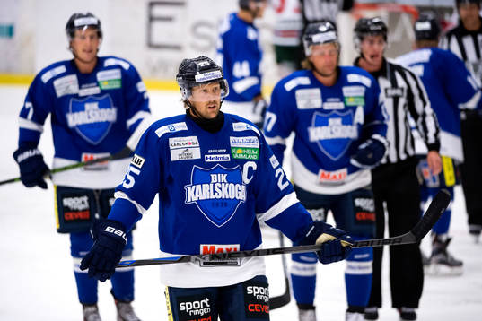 Karlskogas Martin Thelander deppar