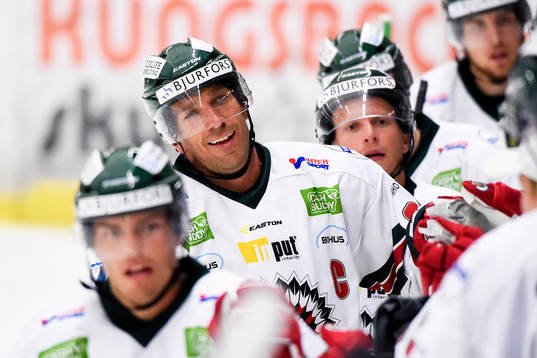 Frölundas Joel Lundqvist firar