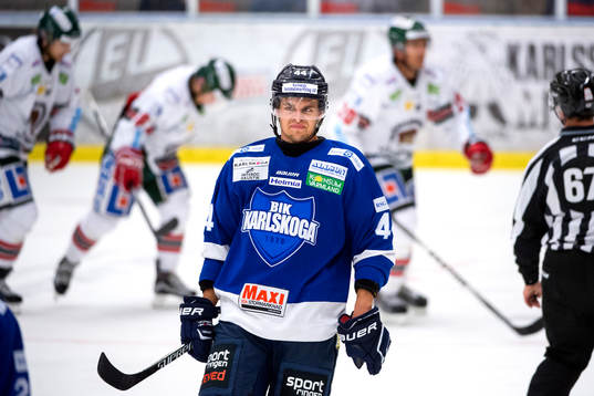 Karlskogas Oskar Carlsson deppar