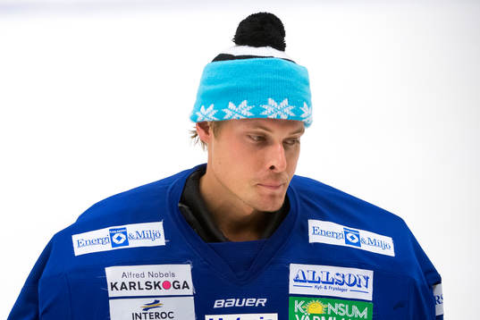Karlskogas målvakt Joel Gistedt