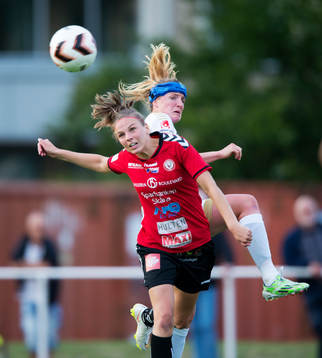 Kristianstads Olivia Welin och Rosengårds Kirsten van de