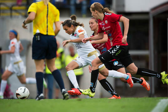 i matchen i damallsvenskan mellan Kristianstad och