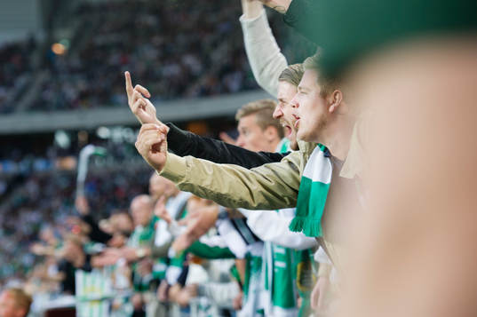 Irriterade supportrar