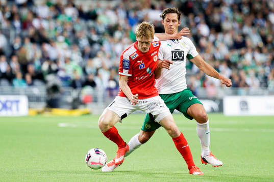 Kalmars Rasmus Elm och Hammarbys Philip Haglund