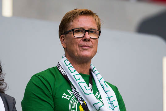 Tommy Boustedt på läktaren
