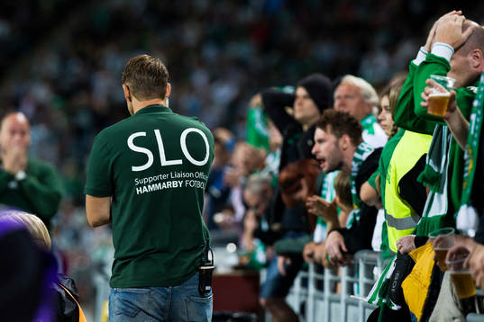 er under fotbollsmatchen i Allsvenskan mellan Hammarby och