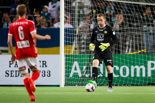 Hammarbys målvakt Ögmundur Kristinsson