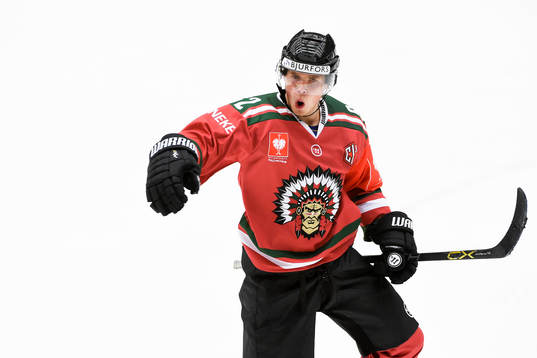 Frölundas Artturi Lehkonen jublar