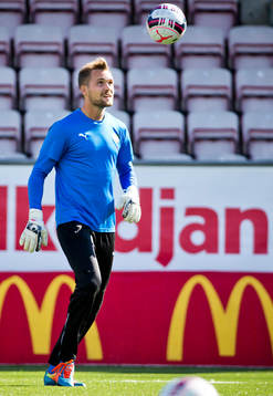 Örebros målvakt Oscar Jansson