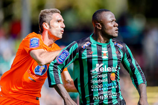 Athletics Juan Jose Hervias Beorlegui och Varbergs Nsima