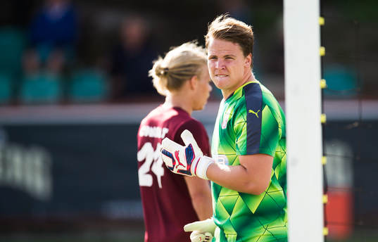 Qvidings målvakt Rasmus Iversen