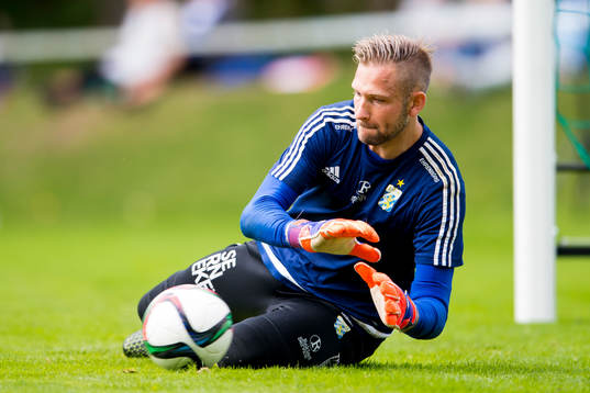 IFK Göteborgs målvakt John Alvbåge