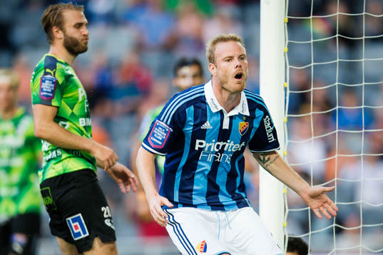 Djurgårdens Fredrik Stenman deppar
