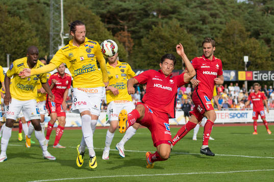 Falkenbergs Rasmus Andersson och Norrköpings David Boo