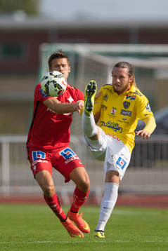 Norrköpings Arnór Ingvi Traustason och Falkenbergs Rasmus