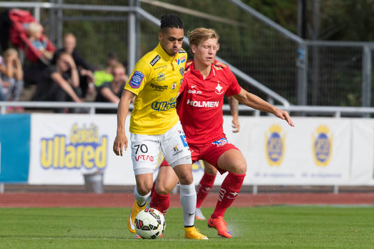 Falkenbergs Aleksander Jakobsen och Norrköpings Alexander
