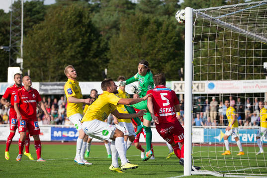Situation i Falkenbergs straffområde där Norrköping är
