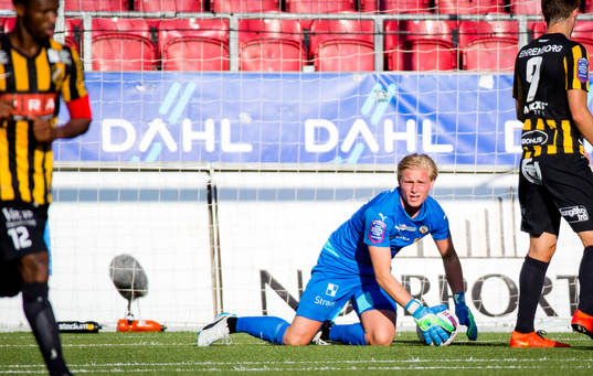 Örebros målvakt Jacob Rinne