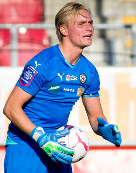 Örebros målvakt Jacob Rinne