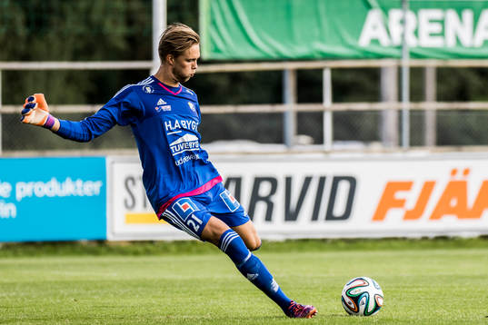 Ljungskiles målvakt Jonathan Johansson