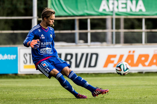 Ljungskiles målvakt Jonathan Johansson