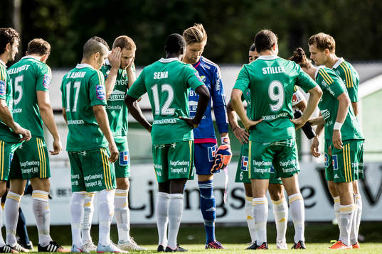 Ljungskiles  spelare laddar upp
