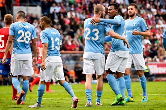 Malmö FFs Jo Inge Berget jublar