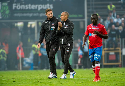 Helsingborgs assisterande tränare Tobias Tuvesson, manager