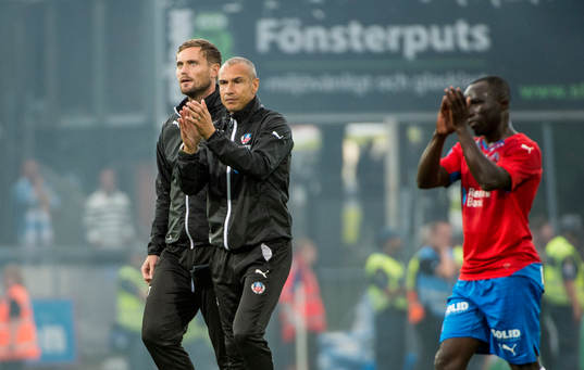 Helsingborgs assisterande tränare Tobias Tuvesson, manager