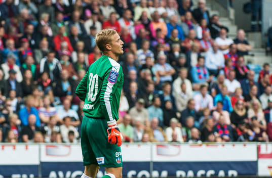 Helsingborgs målvakt Pär Hansson