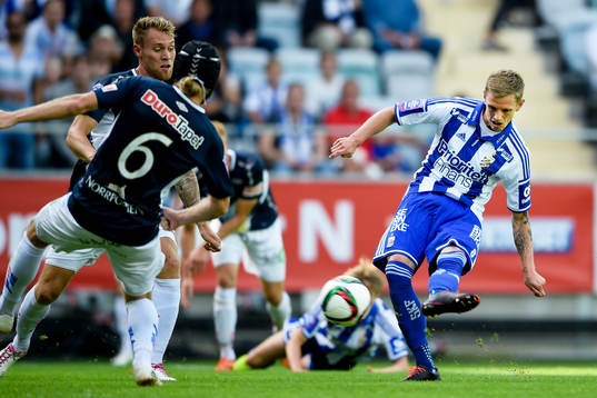 IFK Göteborgs Sören Rieks gör 1-0