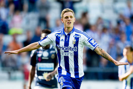IFK Göteborgs Sören Rieks jublar