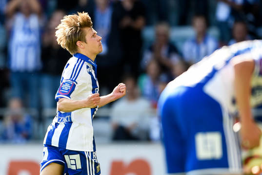 IFK Göteborgs Riku Riski jublar