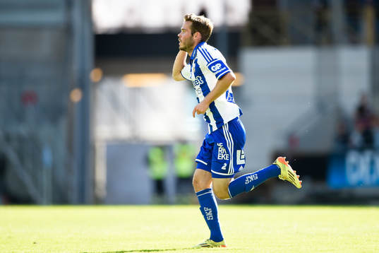 IFK Göteborgs Emil Salomonsson jublar