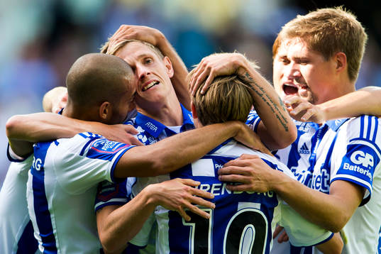 IFK Göteborgs Sören Rieks jublar