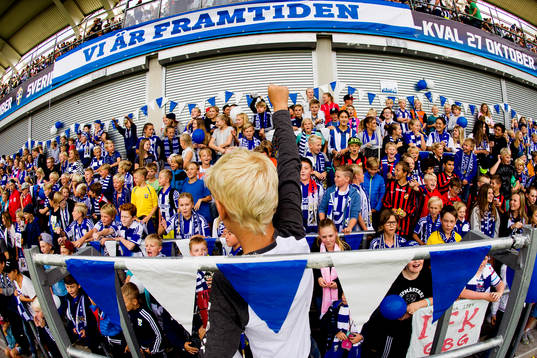 IFK Göteborgs unga hejarklack "Young Fellows"