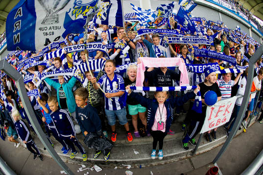IFK Göteborgs unga hejarklack "Young Fellows"